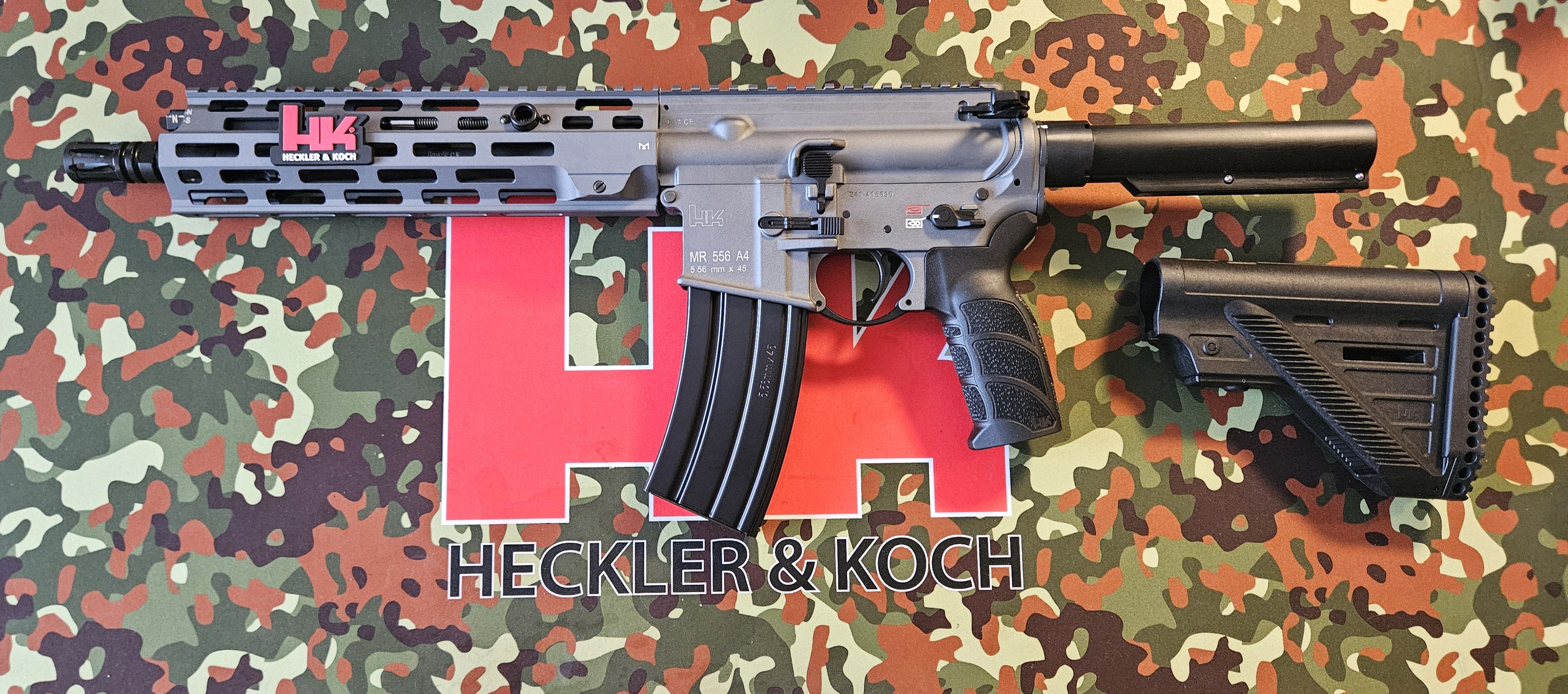 HK MR556A4 5.56 11" 30+1 GRY 223 Rem | 5.56 NATO